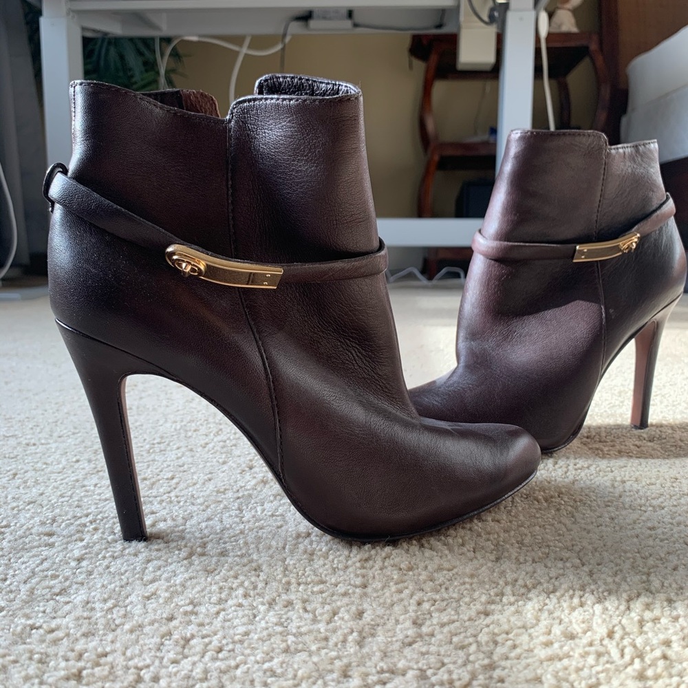 Coach booties (size 7.5)